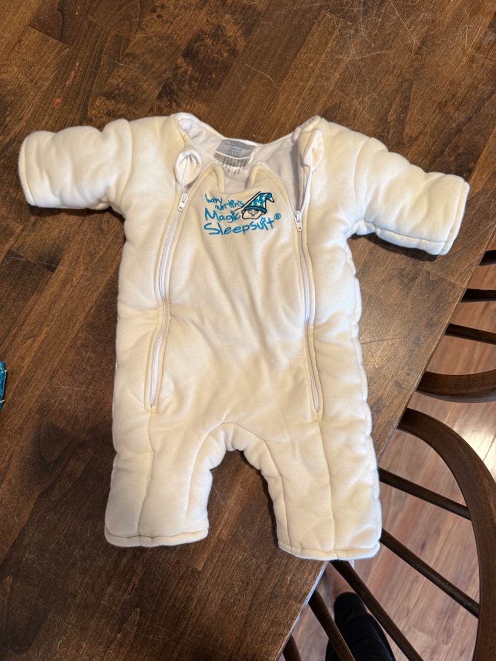 Magic Sleepsuit Infant One-Piece in White